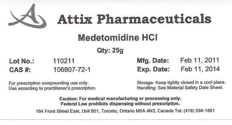 MEDETOMIDINE HYDROCHLORIDE